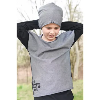 Chlapecké oblečení pruhované bavlněné triko s dlouhým rukávem