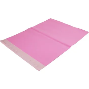 Obálka Plastová obálka, šíře 175 mm, délka 255 mm, růžová, v balení 100 ks
