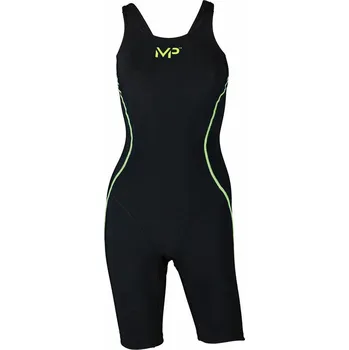 Dívčí oblečení Phelps MPulse Girls černé/žluté