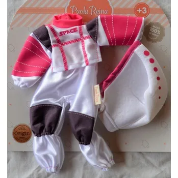 Doplněk pro panenku Obleček na panenku Astronautku od Paola Reina (Obleček na Las Amigas 32 cm)