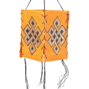 Party dekorace Lampion nekonečný uzel mini - různé barvy Barva: Oranžová