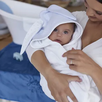 Lily is sailing Ručník s žinkou Zaječí ouška Barva: růžový