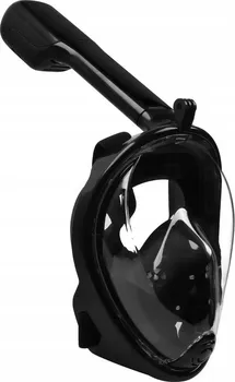 Potápěčská maska ISO Celoobličejová šnorchlovací maska černá S/M