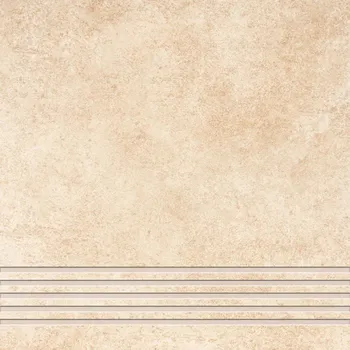 Dlažba Roxy RXY02 Cream - schodovka 33x33 krémová 128368