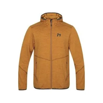 Pánská mikina Hannah DAMAR HOODY golden yellow mel XL; Žlutá mikina + DÁREK DLE VÝBĚRU!