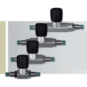 Ventil-můstek uzavíratelný 300 Bar, SCUBATECH 140 mm