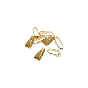 Šlupna zlatá, 4x11 mm (10 ks)