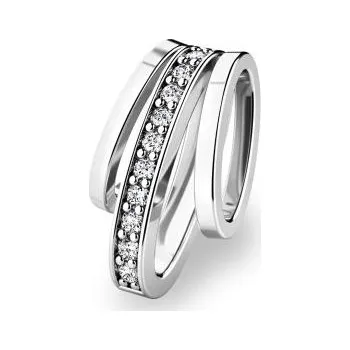 Přívěsek Zlatý diamantový přívěsek AU 585/1000 PATTIC G10837B05