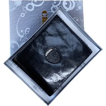 Peněženka Pánská kožená peněženka charro černá