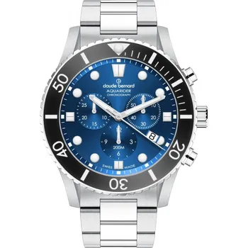 Hodinky Claude Bernard 10252 3NBM BUIB Aquarider quartz