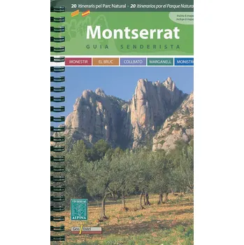 Editorial Alpina průvodce Montserrat španělsky