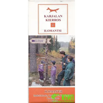 Karttakeskus vydavatelství mapa Ilomantsi 1:100 t.