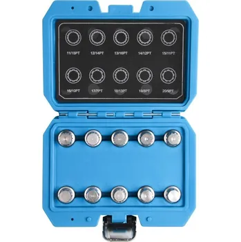 Nářadí pro automobil MAGNUS Hlavice na bezpečnostní šrouby kol pro BMW, sada 10ks