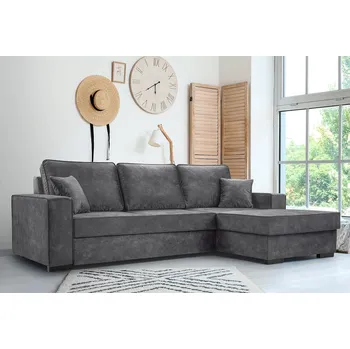 Obývací stěna FALCO Sedací souprava Lola P šedá