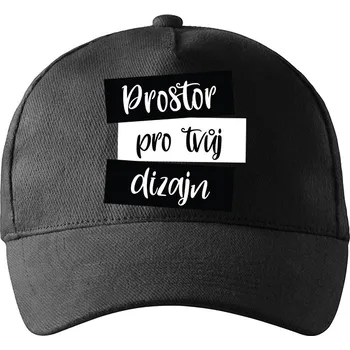 Kšiltovka Kšiltovka s vlastním potiskem Barva: Černá