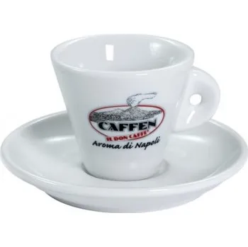 Káva Caffen šálek s podšálkem na kávu espresso 50 ml (Šálek s podšálkem z porcelánu espresso.)