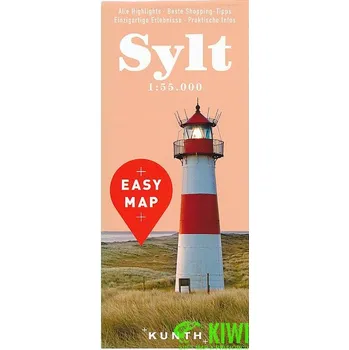 Kunth vydavatelství mapa Sylt 1:55 t. laminovaný
