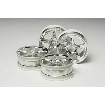 RC model Tamiya 53859 24mm 5Spoke Plated Wheel*4 offset 0 - expresní doprava