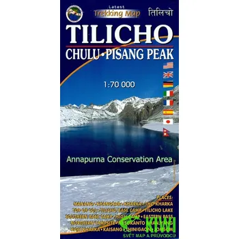 Nepa maps mapa Pisang Peak (Tilicho) 1:70 t.