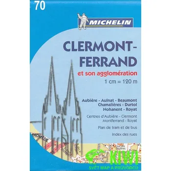 Michelin plán Clermont-Ferrand 1:12 t.