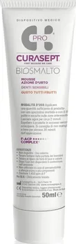 Zubní pasta CURASEPT Biosmalto Mousse Sensitive Tutti Frutti 50 ml