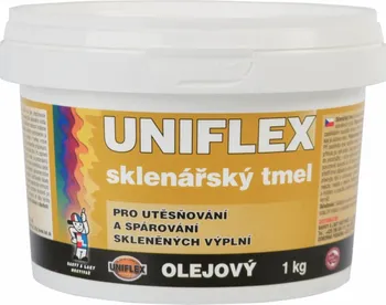 Tmel Barvy a Laky Hostivař Uniflex sklenářský tmel olejový