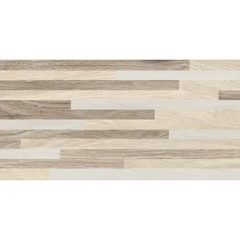 Obklad Bella ivory mosaic - obkládačka 25x40 hnědá mat 163455