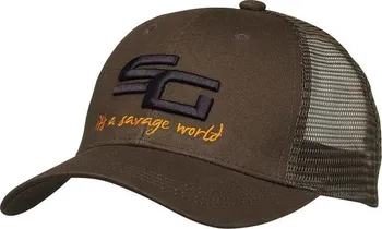 Rybářské oblečení Savage Gear SG4 Cap Olive Green uni