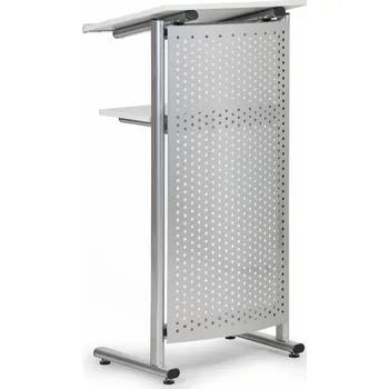 Řečnický pult, děrovaný plech