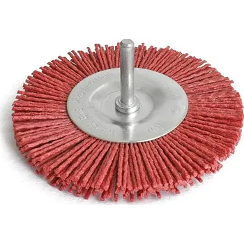 Brusný kotouč Kartáč rotační okružní nylon ¤100mm trn STREND PRO