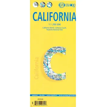 Borch mapa California 1:1,2 mil.