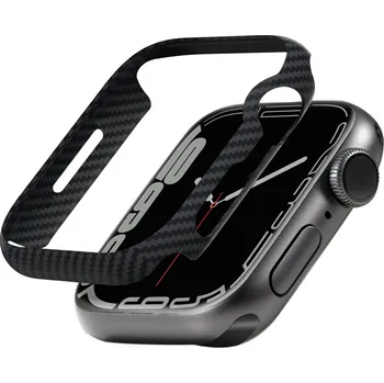 Příslušenství k chytrým hodinkám Pitaka Air Case pouzdro pro Apple Watch 45 mm černé/šedé