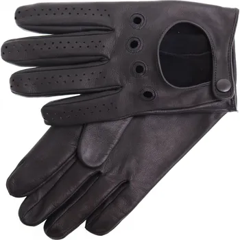 Rukavice Špongr Pánské kožené autorukavice PRESTON černé Velikost: 9"