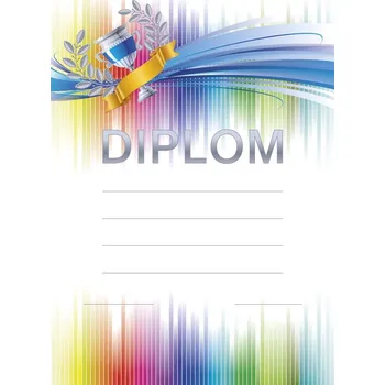 Baloušek Tisk Diplom A4 Duha