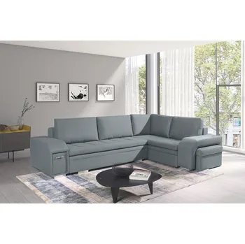 Obývací stěna FALCO Sedací souprava Alana P sv.šedá