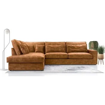 Obývací stěna FALCO Sedací souprava Carny L Palladium 9 hnědá