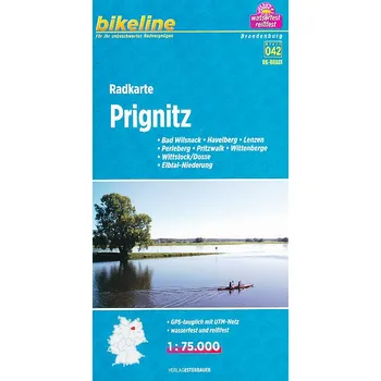 Esterbauer vydavatelství cyklomapa Prignitz 1:75 t.