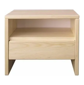 Ložnicová sestava Noční stolek SN121 povrchová úprava Bezbarvý přírodní lak