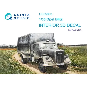 Plastikový model 1/35 Opel Blitz 3D-Print&col. Interior (TAM)