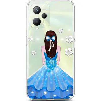 Pouzdro na mobilní telefon Kryt Realme C35 Blue Princess (obal neboli pouzdro na Realme C35)