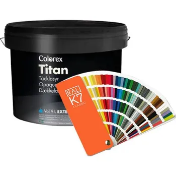 Olej na dřevo Vodou ředitelná barva na dřevo COLOREX Titan (dříve Solid) - Tónovaný odstín 0,9L