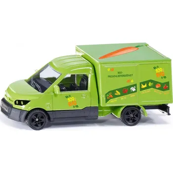 Plastikový model SIKU Super - Auto pro přepravu BIO produktů s nálepkami