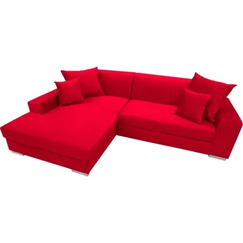 Obývací stěna FALCO Sedací souprava Mexicana L červená