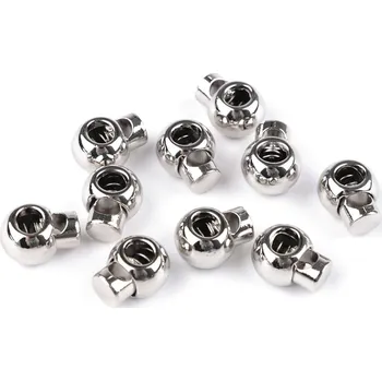 Kovové brzdičky 14x18 mm, barva 1 nikl