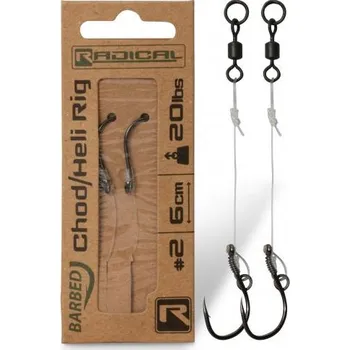 RADICAL Hotový návazec Chod/Heli Rig 2ks #2 (RADICAL Chod/Heli Rig 2ks #2)