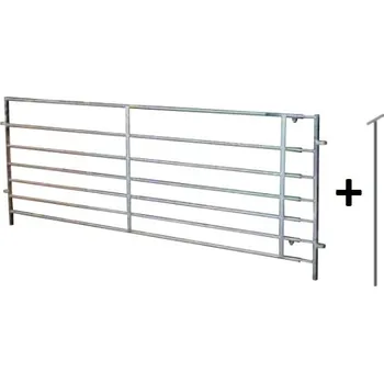 Ohradník Ovčí ohradní panel Pasdelou spojovací ovály a jehla, nastavitelná délka 1,5-2,5 m výška 1m