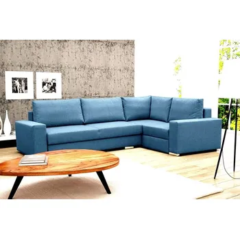 Obývací stěna FALCO Sedací souprava Toro P modrá