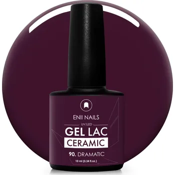Lak na nehty ENII NAILS Gel lak Ceramic 90 Dramatic - gelový lak bez HEMA 10 ml