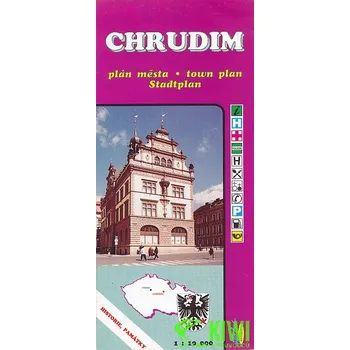 Žaket vydavatelství plán Chrudim 1:10 t.