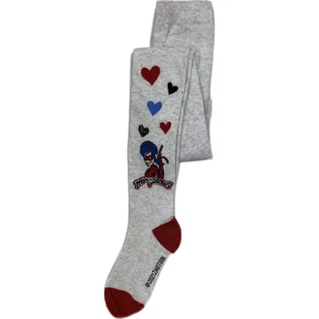 Eplus Dívčí punčochy - Miraculous šedé Velikost - děti: 116/122